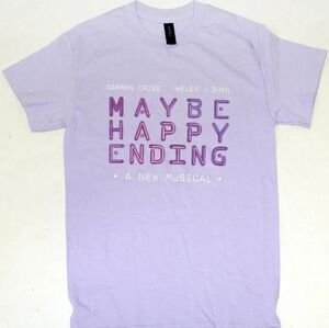 'Maybe Happy Ending' Official Broadway Merchandise Logo Tee 3x